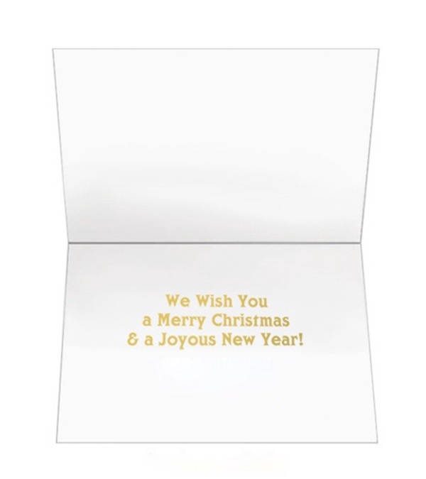 Classic City Lights Holiday Card