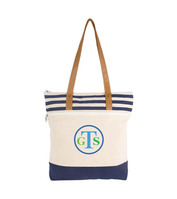 Cora Lane Cotton Tote Bag