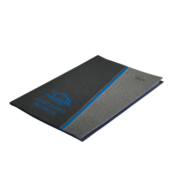 Orebro 40 Page Manager Date Log with Colored Edge Pages