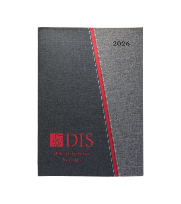 Orebro 40 Page Manager Date Log with Colored Edge Pages 2026