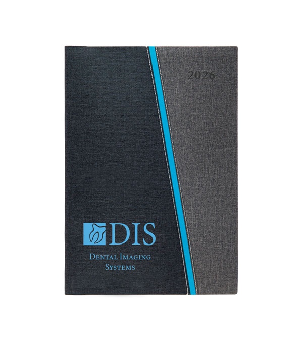 Orebro 40 Page Manager Date Log with Colored Edge Pages 2026