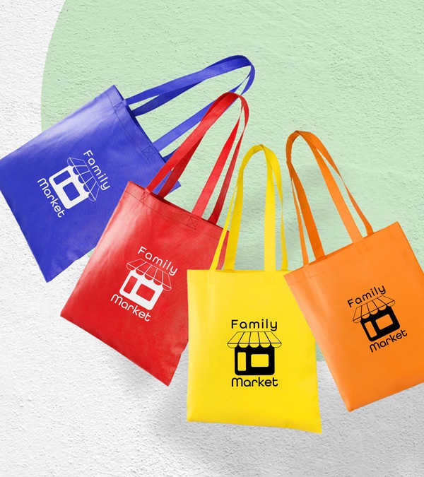 Popular Non-Woven Reusable Tote Bags