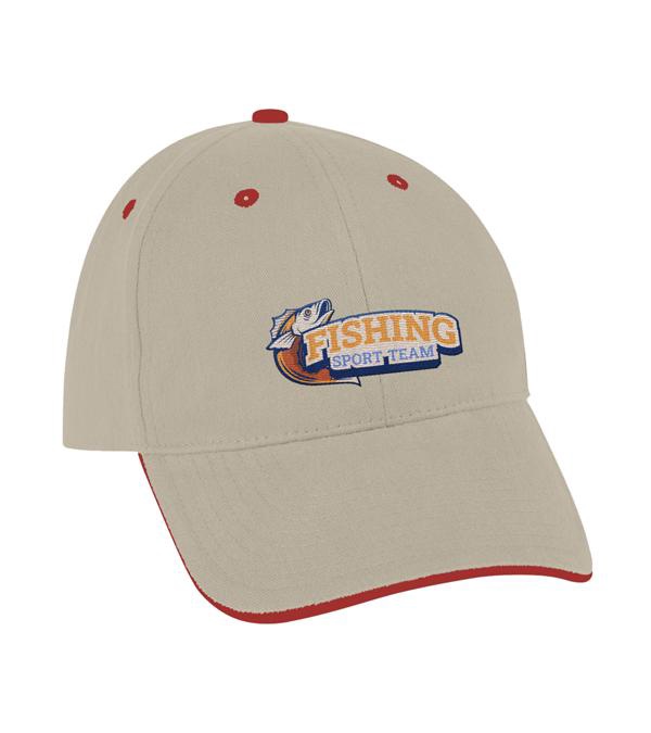 Elite Brushed Cotton Cap - Embroidered
