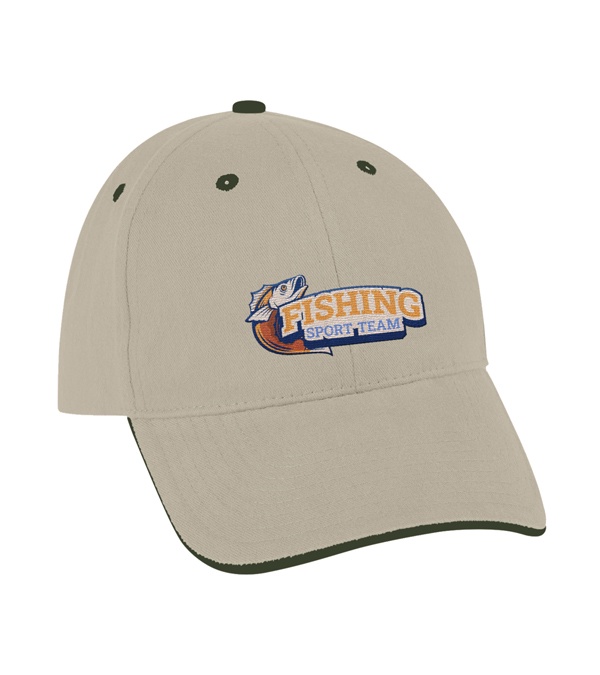 Elite Brushed Cotton Cap - Embroidered