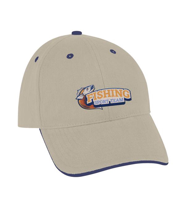 Elite Brushed Cotton Cap - Embroidered