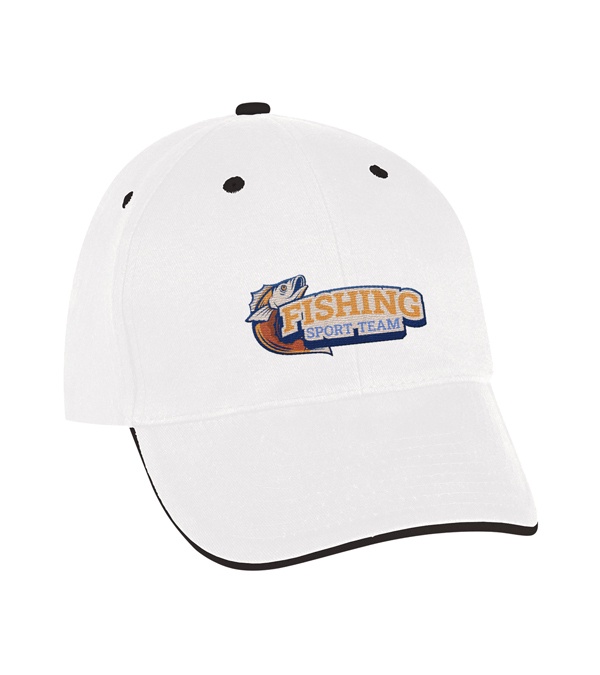 Elite Brushed Cotton Cap - Embroidered