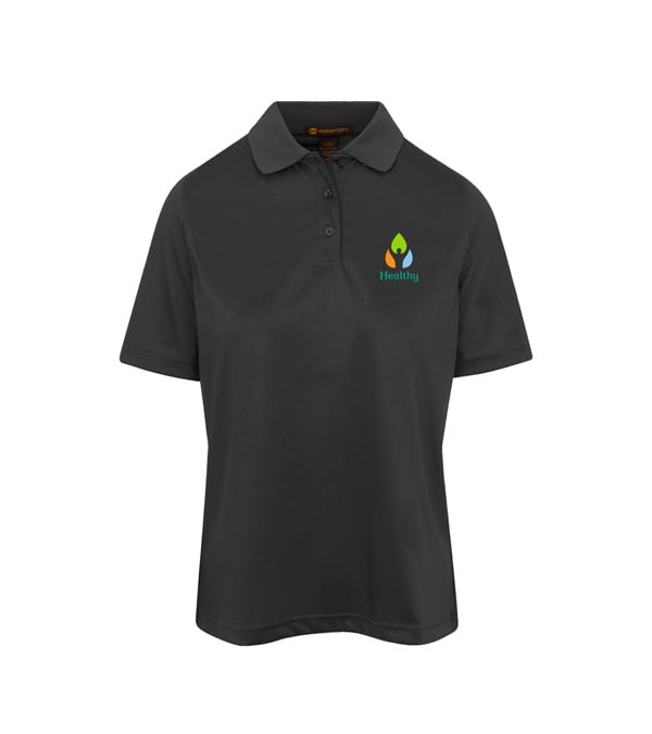 Harriton Ladies' Advantage Snag Protection Plus Polo - Screen Print