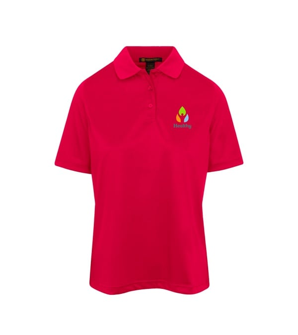 Harriton Ladies' Advantage Snag Protection Plus Polo - Screen Print