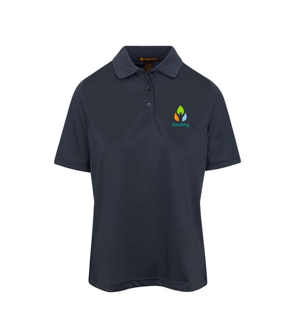 Harriton Ladies' Advantage Snag Protection Plus Polo - Screen Print