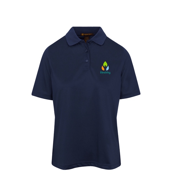 Harriton Ladies' Advantage Snag Protection Plus Polo - Screen Print