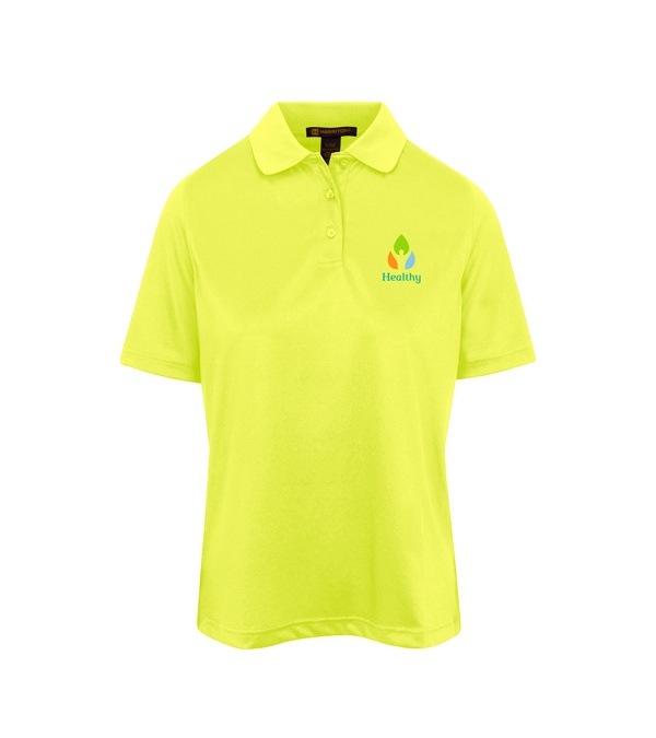 Harriton Ladies' Advantage Snag Protection Plus Polo - Screen Print