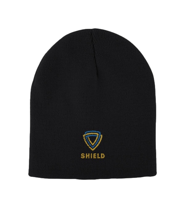 Knit Beanie - Embroidered