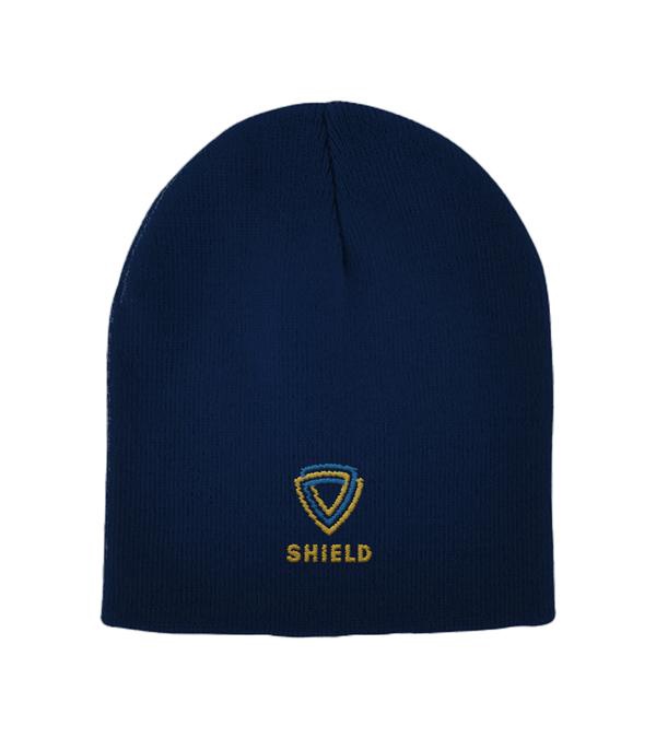 Knit Beanie - Embroidered