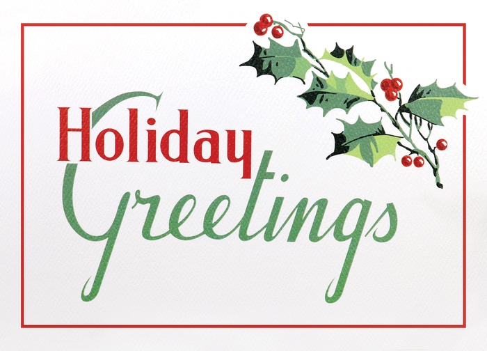 Premium Holiday Greeting Card