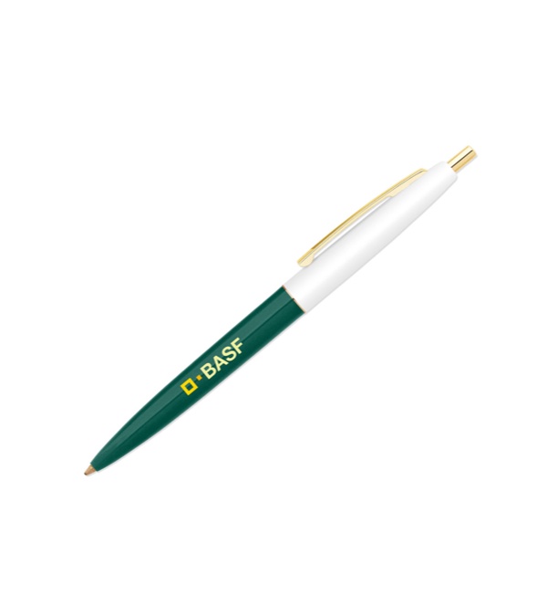 Clic White Gold Pen