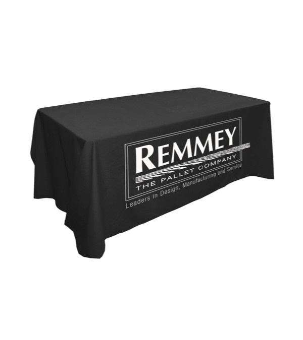 Promo 8' Flat 3 Sided Table Cover