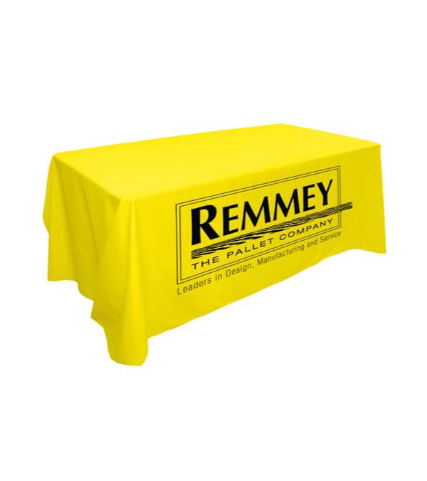 Promo 8' Flat 3 Sided Table Cover