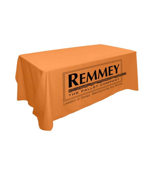 Promo 8' Flat 3 Sided Table Cover