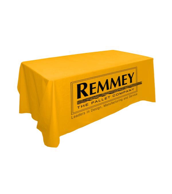 Promo 8' Flat 3 Sided Table Cover