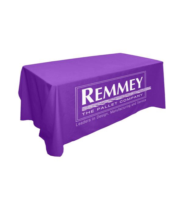 Promo 8' Flat 3 Sided Table Cover