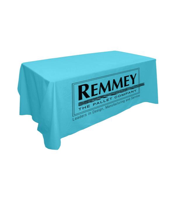 Promo 8' Flat 3 Sided Table Cover
