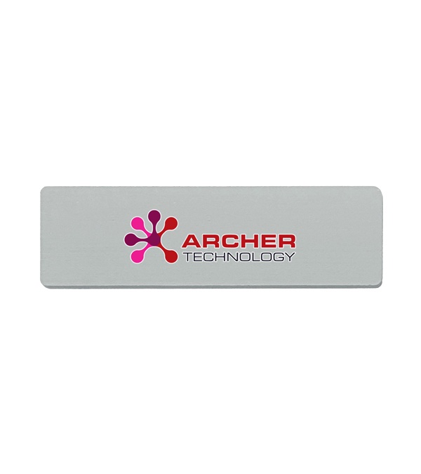 3" x 1" Digitally Printed Name Badge