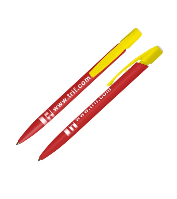 BIC Media Clic Pen - Red