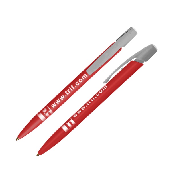 BIC Media Clic Pen - Red
