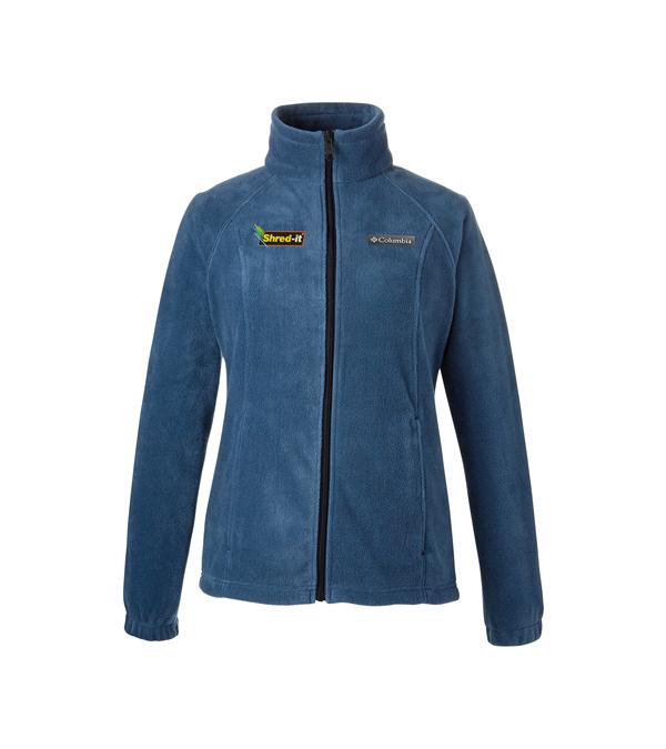 Columbia® Ladies Benton Springs Full-Zip Fleece - Embroidered