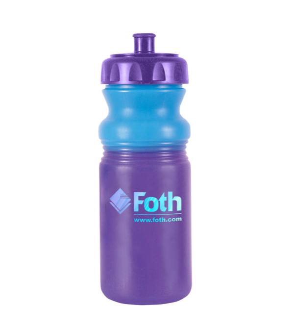 20 oz. Mood Color-Changing Cycle Water Bottle - Full Color Imprint