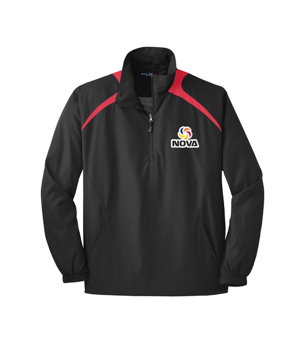 Sport-Tek 1/2 Zip Wind Shirt - Embroidered