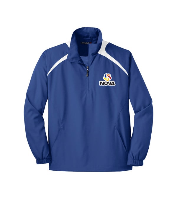 Sport-Tek 1/2 Zip Wind Shirt - Embroidered