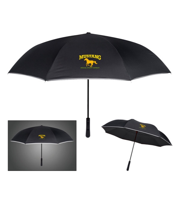 Arc Reflective Edge Inversion Umbrella - 48&quot;