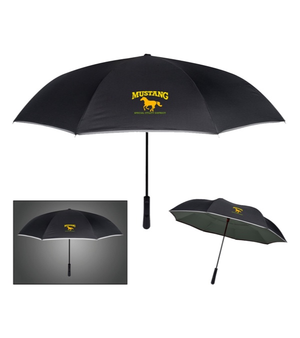 Arc Reflective Edge Inversion Umbrella - 48&quot;