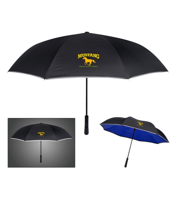 Arc Reflective Edge Inversion Umbrella - 48&quot;