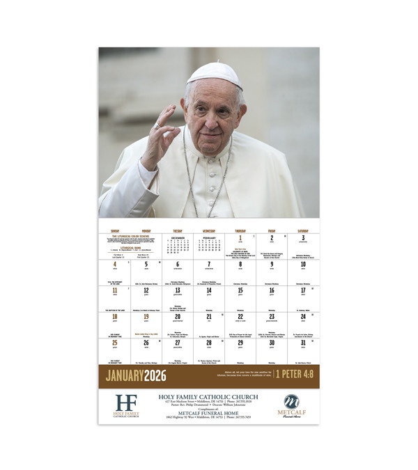 Catholic Spirit Custom Wall Calendar