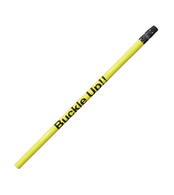 Fluorescent Pencil with Black Eraser