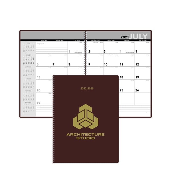 Academic Monthly Planner 2026