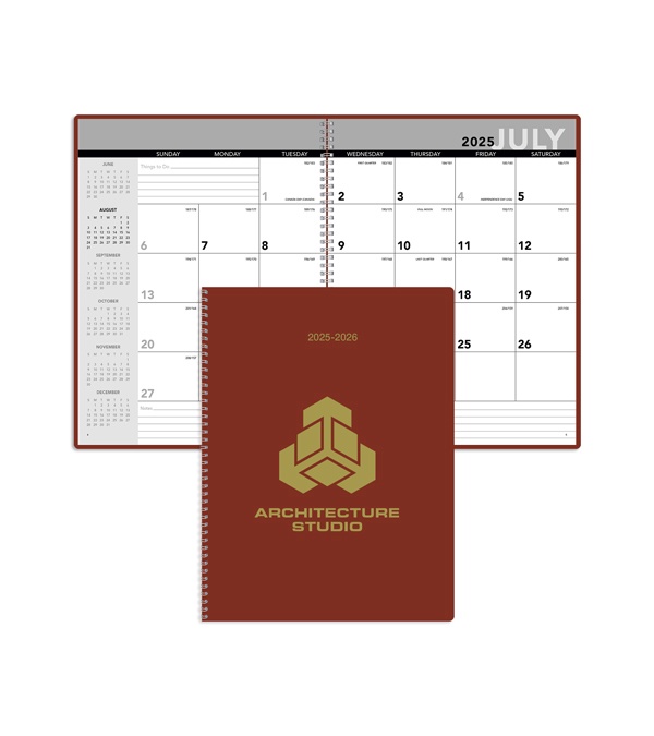 Academic Monthly Planner 2026