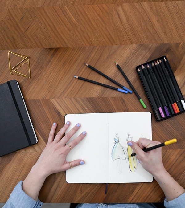 Moleskine Coloring Kit - Sketchbook and Watercolor Pencils