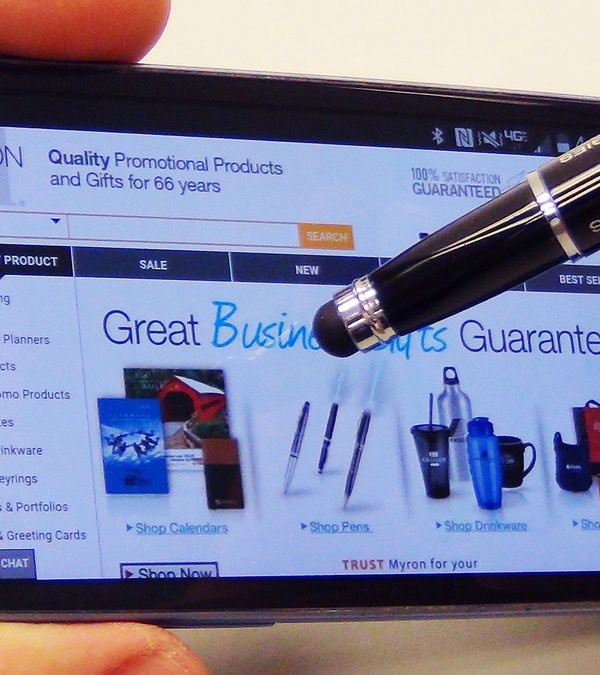 Stratas II Promotional Rollerball Pen With Stylus