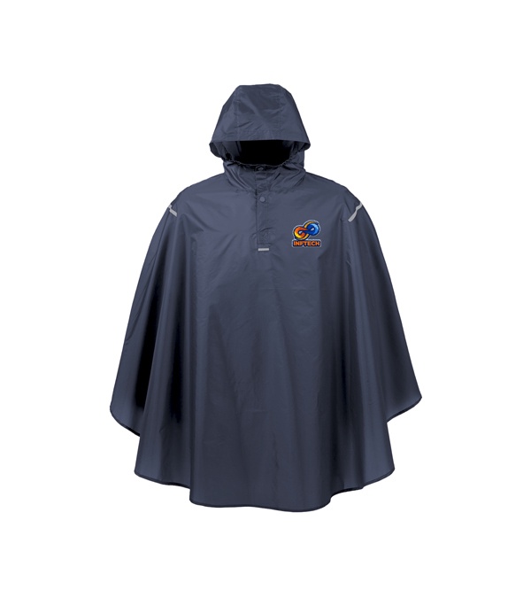 Team 365 Adult Zone Protect Packable Poncho - Embroidery