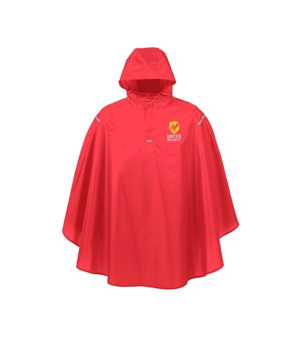 Team 365 Adult Zone Protect Packable Poncho - Heat Seal