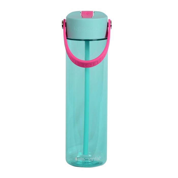 Elemental® Splash 26oz Tritan Water Bottle - with Drinking Spout and Straw