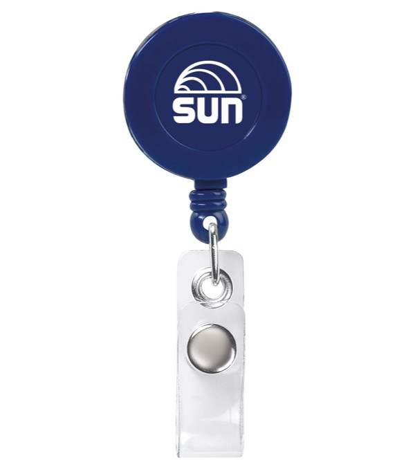 Custom Retractable Badge Holder with Alligator Clip