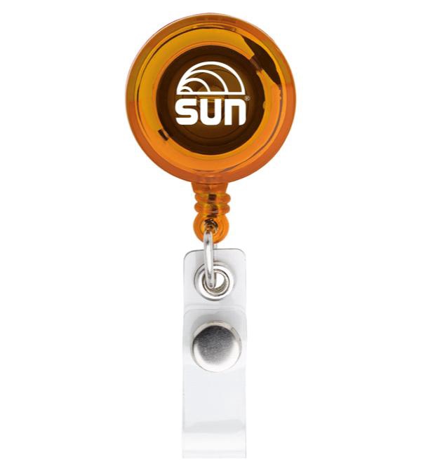 Custom Retractable Badge Holder with Alligator Clip