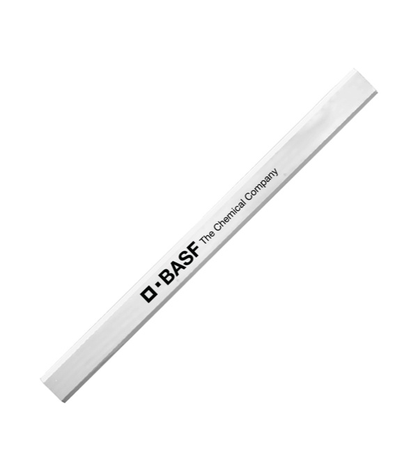 Enamel Carpenter Flat Pencil