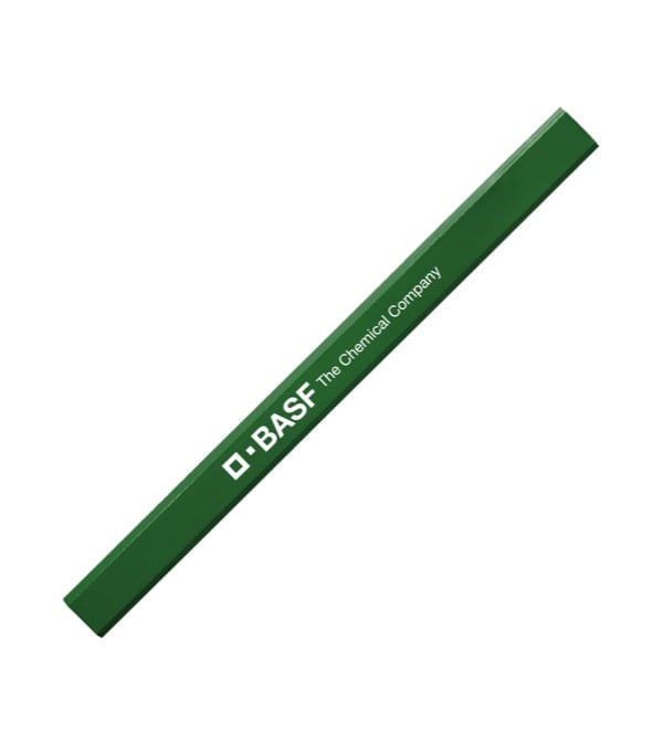 Enamel Carpenter Flat Pencil