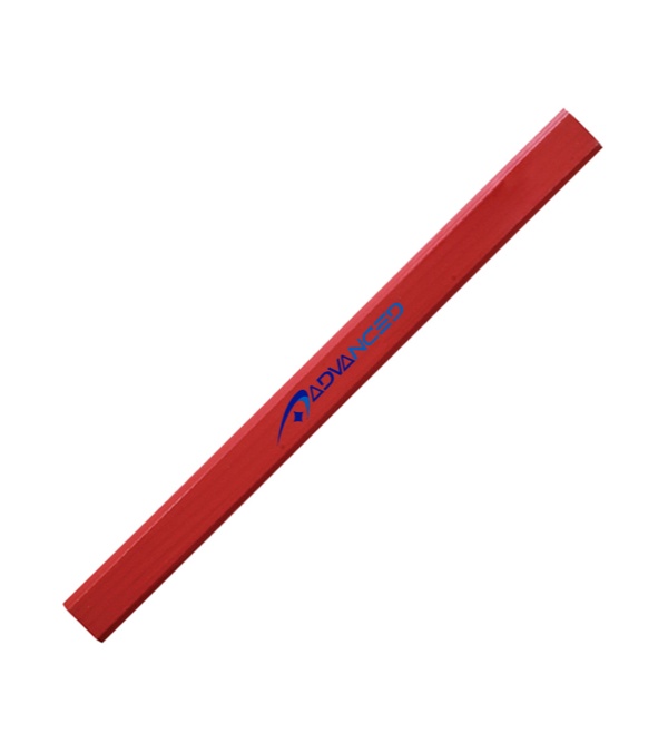 Enamel Carpenter Flat Pencil-Full Color Imprint