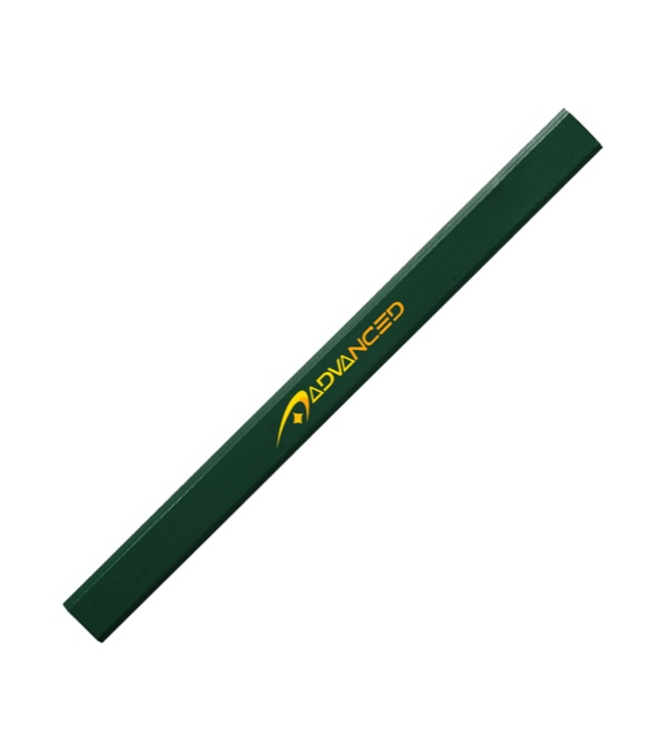 Enamel Carpenter Flat Pencil-Full Color Imprint